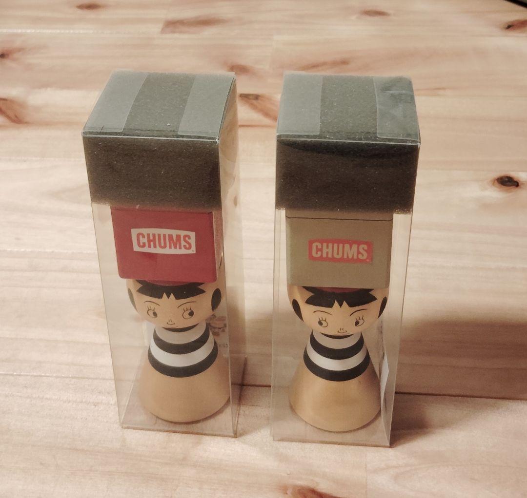 新品・未開封　CHUMS COOKIES　こけし　2体セット