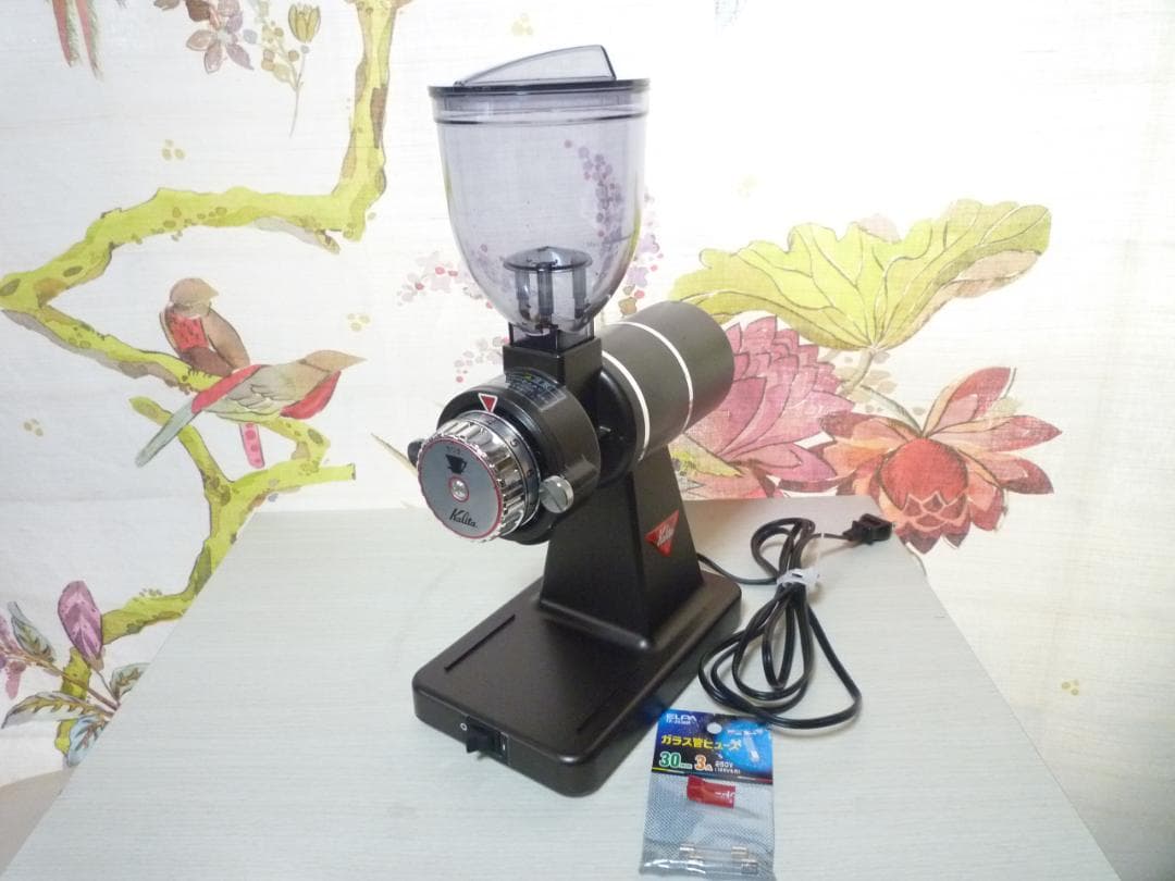 【美品】kalita カリタ ナイスカットG プレミアムブラウン KH-100