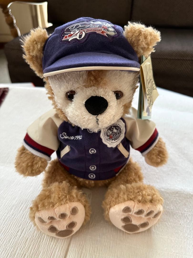 ダッフィー パリ フランス ディズニー 20周年限定ディズニーベア ２点セット