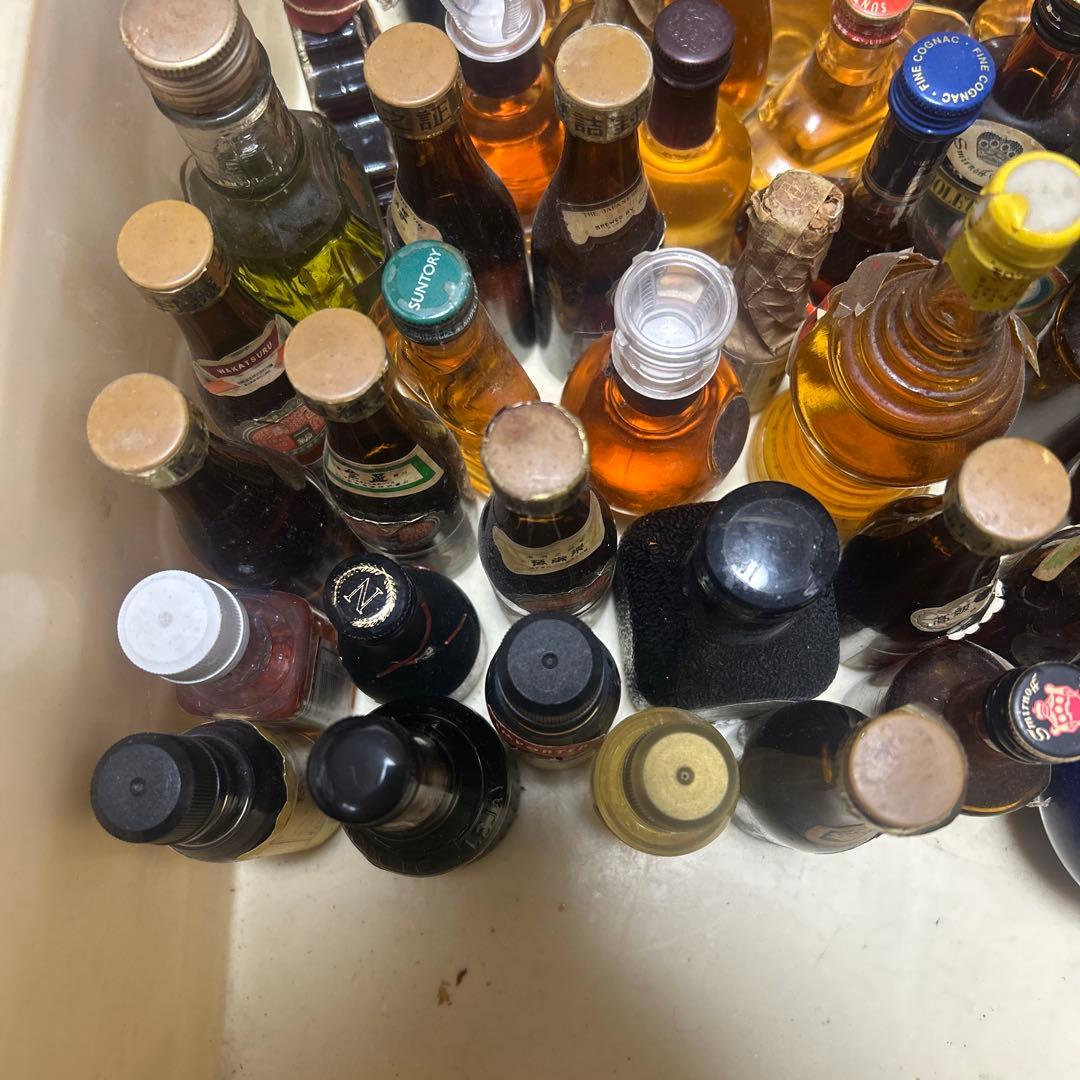 洋酒ミニチュアボトル 大量まとめ売り 約70本前後 コレクター向け