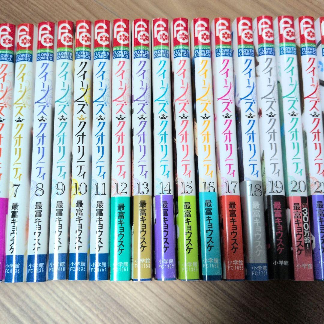 【全巻】QQスイーパー 全3巻 ＋ クイーンズ・クオリティ 全25巻　計28冊