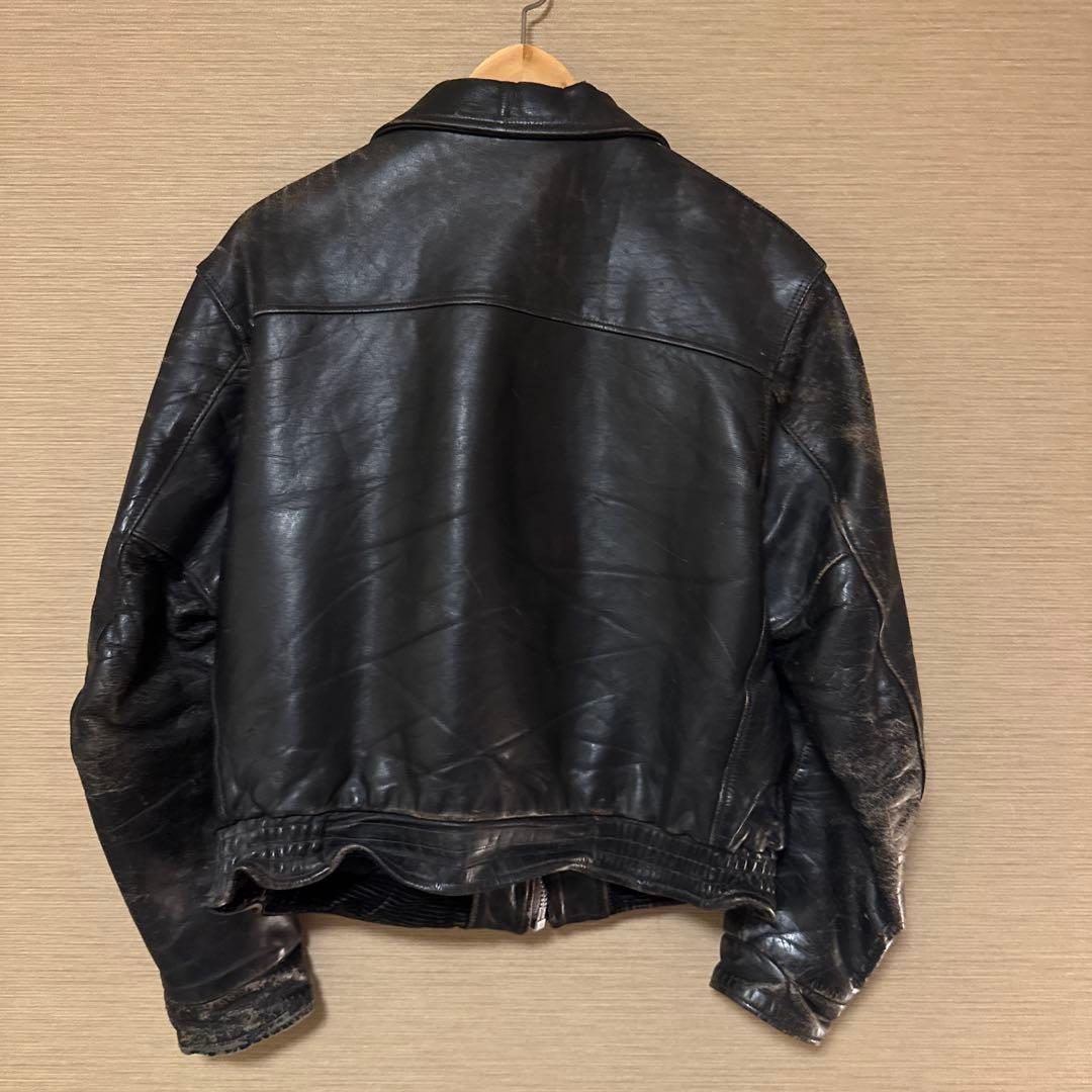 ヴィンテージ　ショット　レザージャケット60年代　サボテンタグ