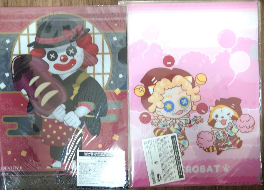 【希少】第五人格 楽天 くじ ラスカル クリアファイル セット