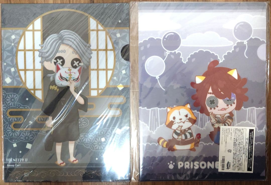 【希少】第五人格 楽天 くじ ラスカル クリアファイル セット