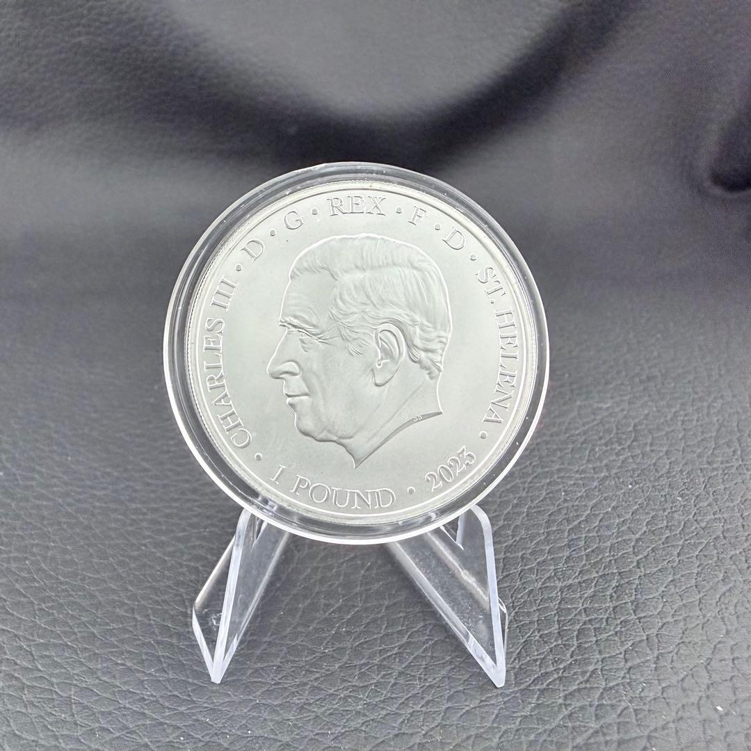 銀貨 セントヘレナ トレードダラー 現代版 アメリカ 貿易銀 1オンス 純銀