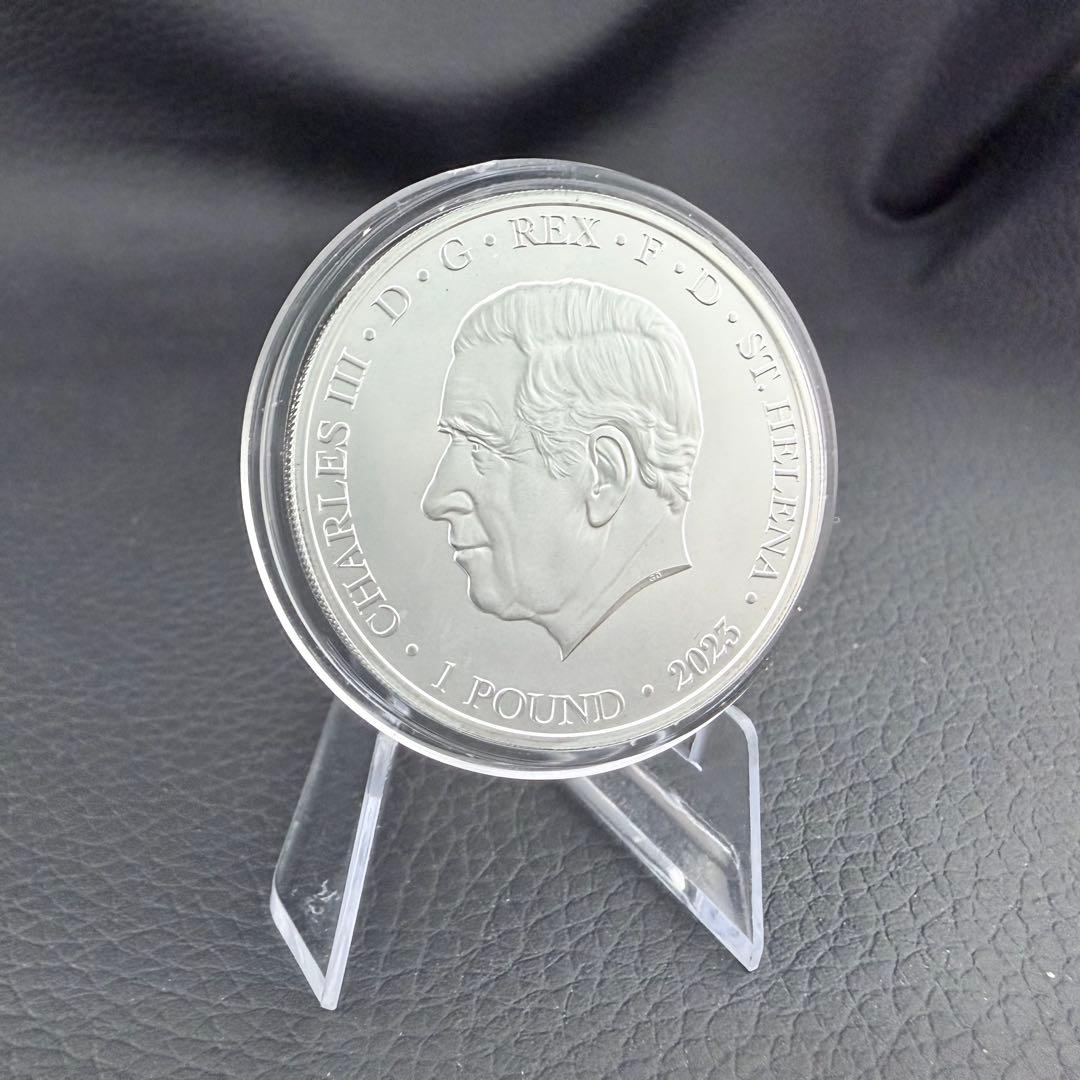 銀貨 セントヘレナ トレードダラー 現代版 アメリカ 貿易銀 1オンス 純銀