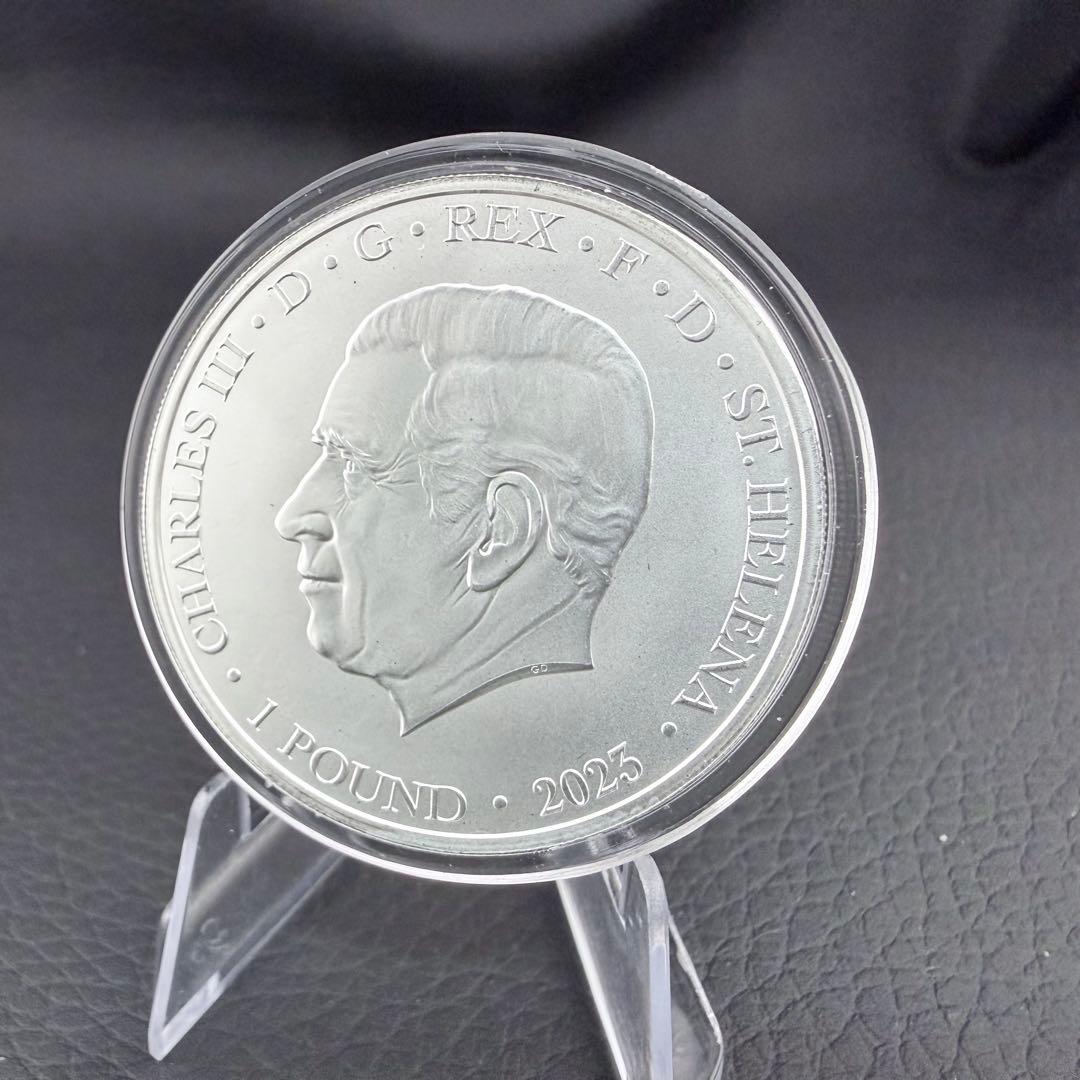 銀貨 セントヘレナ トレードダラー 現代版 アメリカ 貿易銀 1オンス 純銀