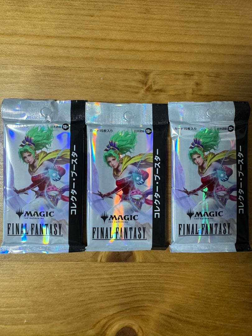 MTG　ファイナルファンタジー　コレクターブースター　日本語　3パック未開封 ②