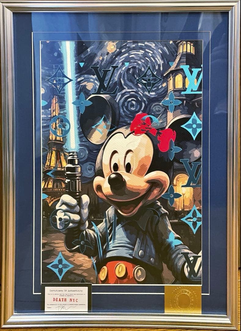 額込 世界限定100枚DEATH NYC アートポスター 現代アート 26