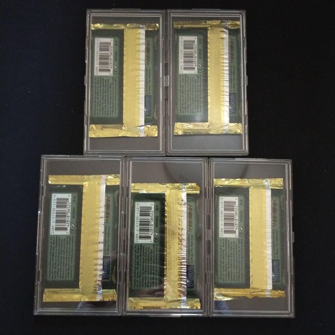 MTG Mirage ミラージュ　英語版未開封ブースターパック　5パック