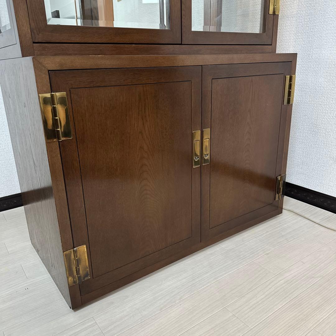 カリモクドマーニ モーガントン 飾り棚 キュリオケース 本棚 i4※