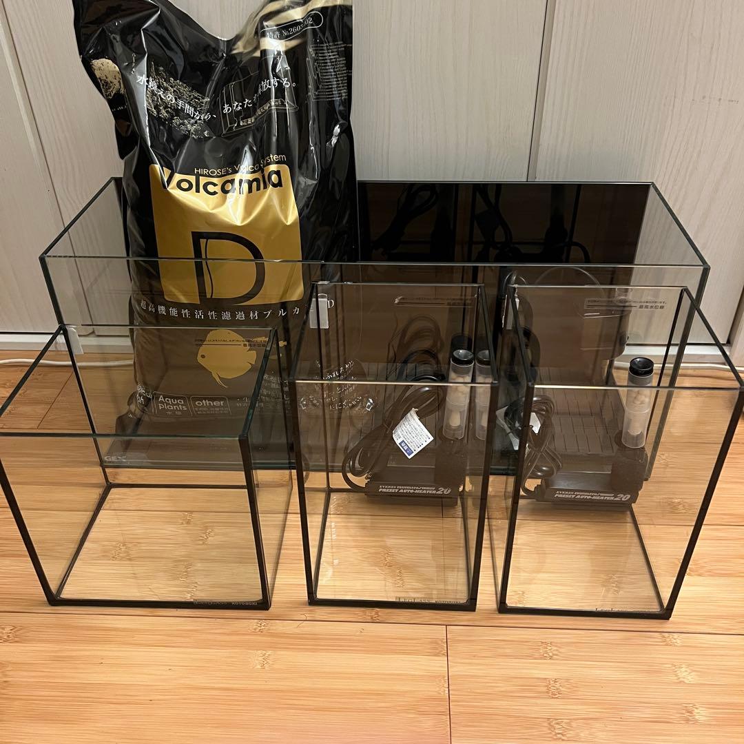 ガラス水槽セット