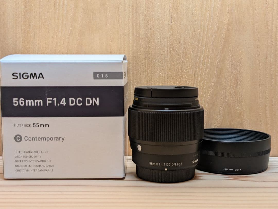 SIGMA 56mm F1.4 DC DN 単焦点レンズ　マイクロフォーサーズ