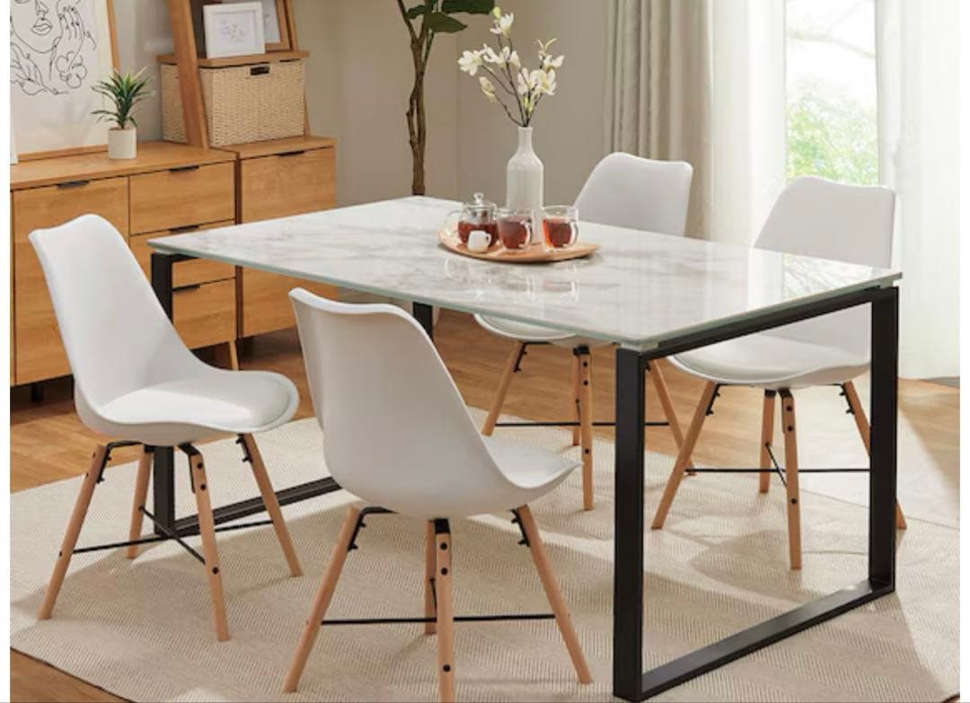 ニトリ セラミックダイニングテーブル 大理石風