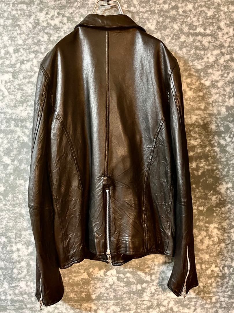 EYEFUNNY デザインジップトップ レザージャケット