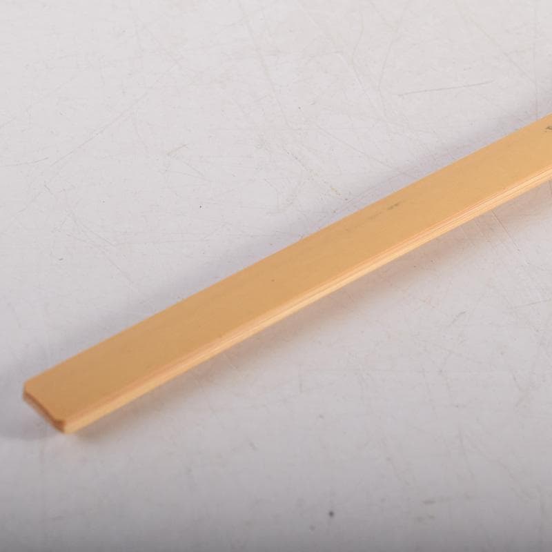 茶道具　宗玄作　茶杓　銘「峯の松」　柴野　松長剛山書付　共筒共箱　V　8303