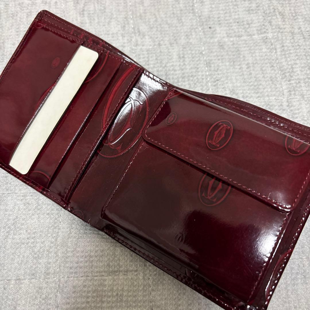 Cartier カルティエ ハッピーバースデー　二つ折り財布　美品