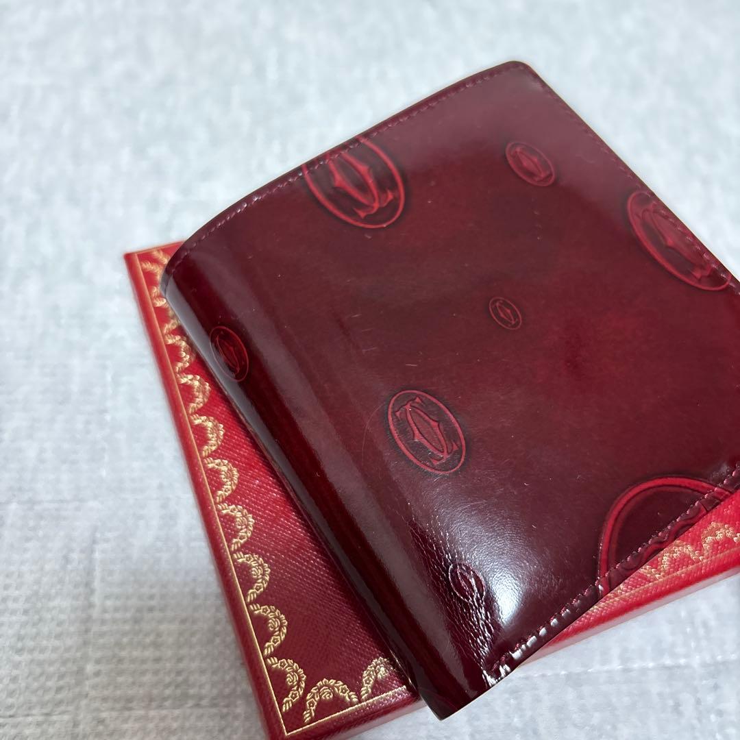Cartier カルティエ ハッピーバースデー　二つ折り財布　美品