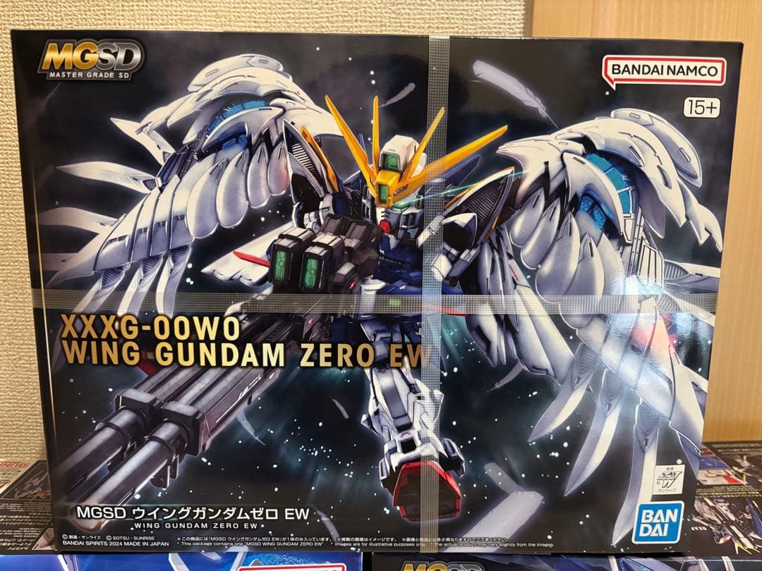 MGSD ウイングガンダムゼロ EW フリーダムガンダム　ガンダムエアリアル