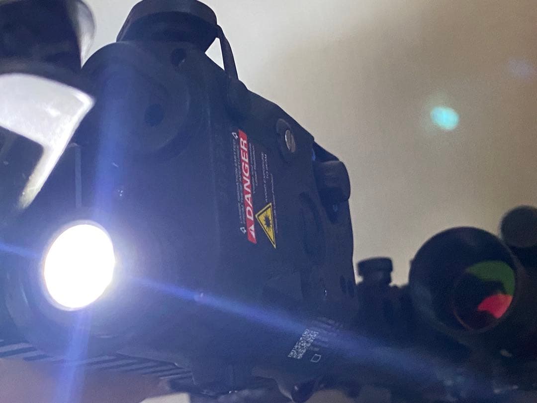 PEQ15LA-5 UHP フラッシュライト 同時点灯&IR M4 20mm