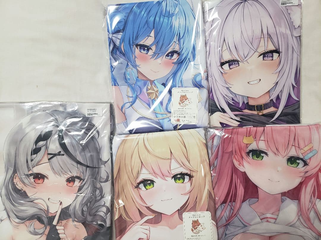 ホロライブ抱き枕カバーセット(バラ売り可能)