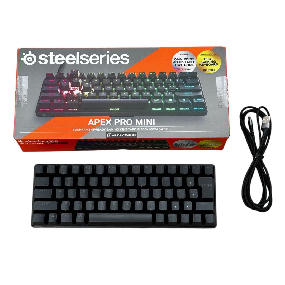 SteelSeries ラピッドトリガー Apex Pro Mini キーボード