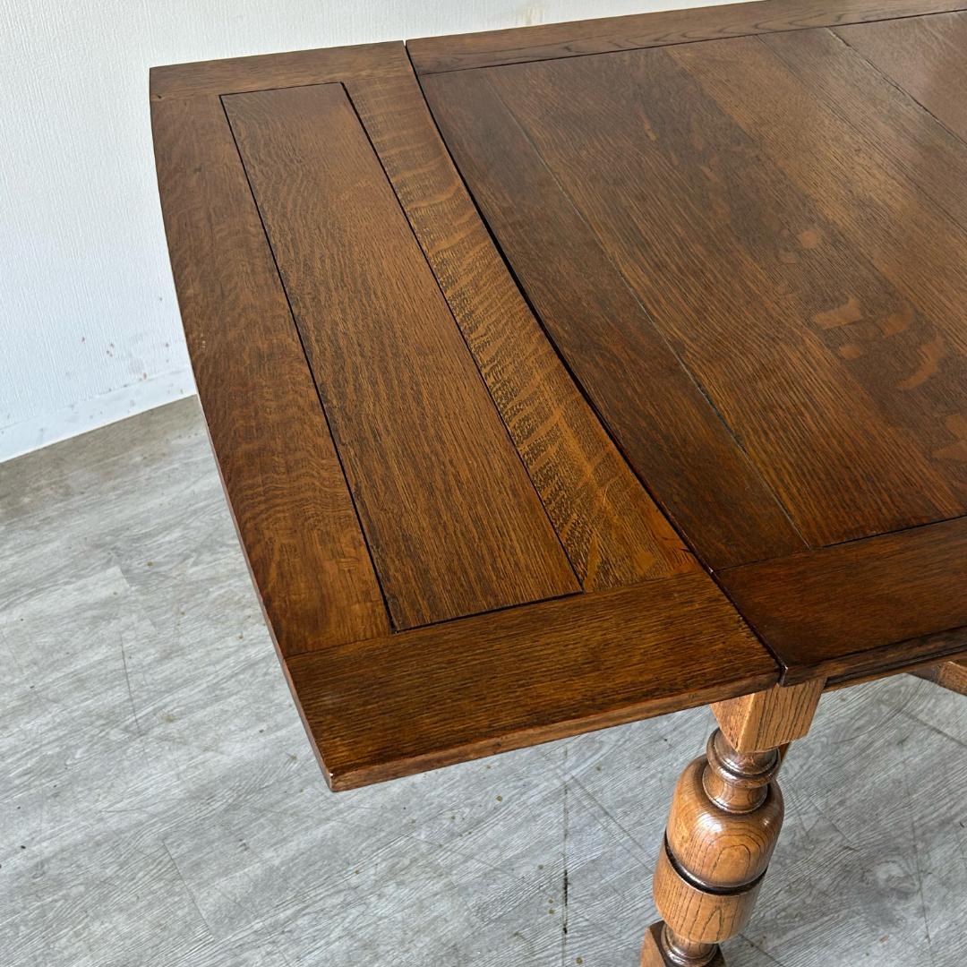 イギリス アンティーク 家具 ドローリーフテーブル 1930年頃 622A