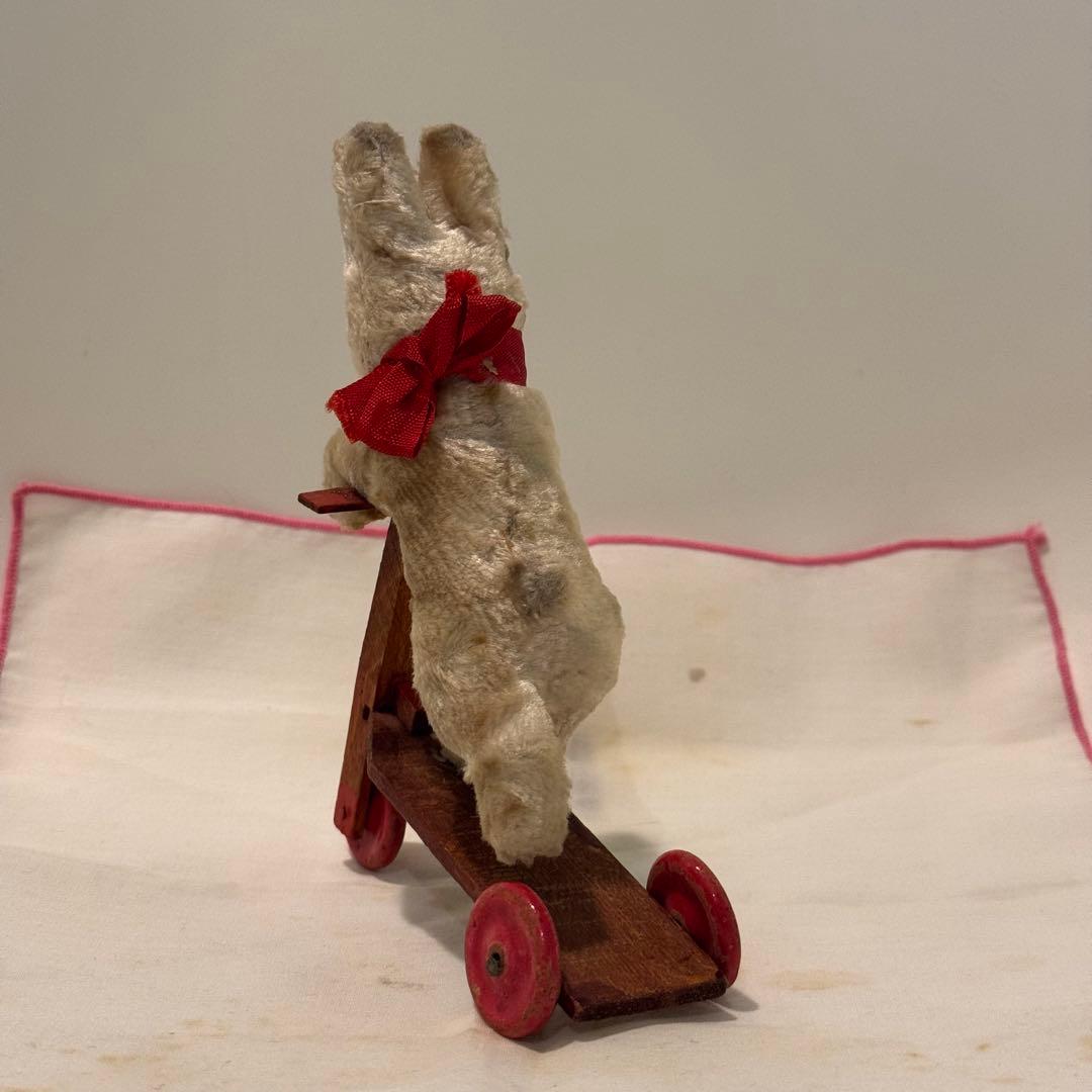アンティーク ドイツ スクーターうさぎ オリジナル 希少