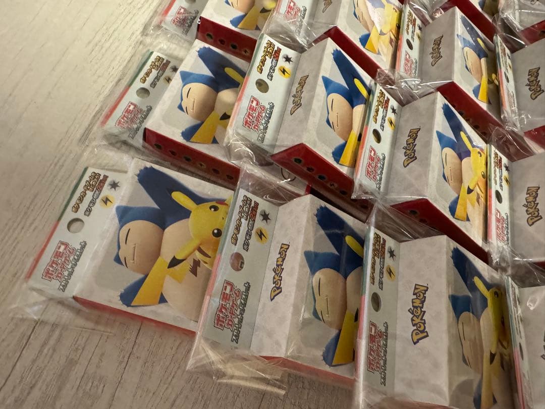 【新品】ピカチュウex & カビゴンex スタートデッキ 16個セット