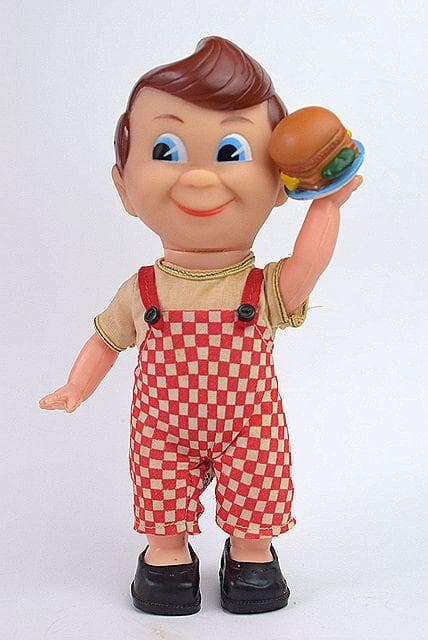 レア！ 70’s BIG BOY ビッグボーイ ビンテージ ソフビ TOY 黒靴