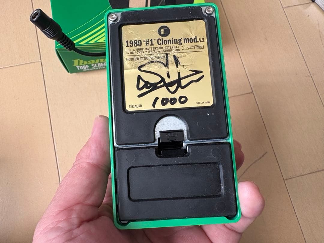 cult TUBE SCREAMER TS808 1980 #1 v2キリ番