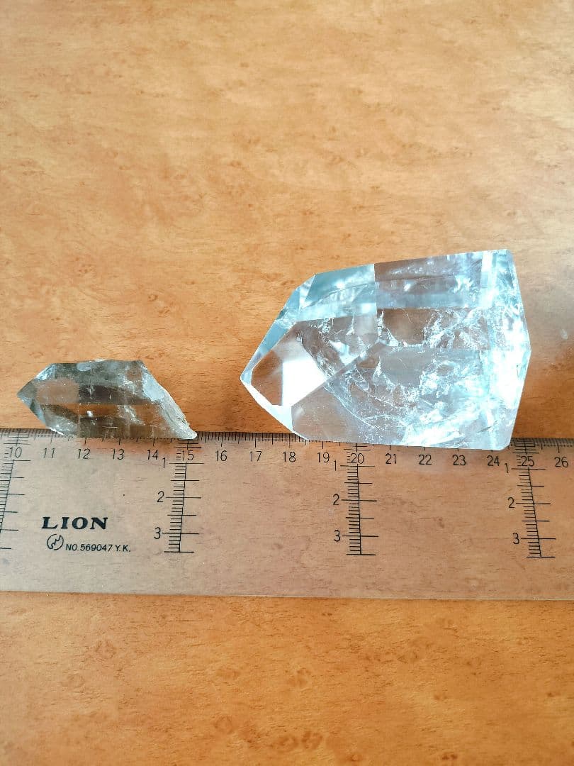 モンブラン産 スモーキークォーツ☆ クリアクォーツ☆ kcジョーンズ ☆ 水晶