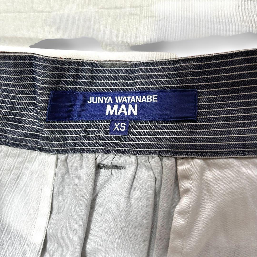 ジュンワタナベ チェック サルエルパンツ XS ブラウン