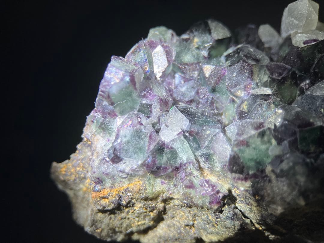 オコルスDpit body産 フローライト 鉱物標本