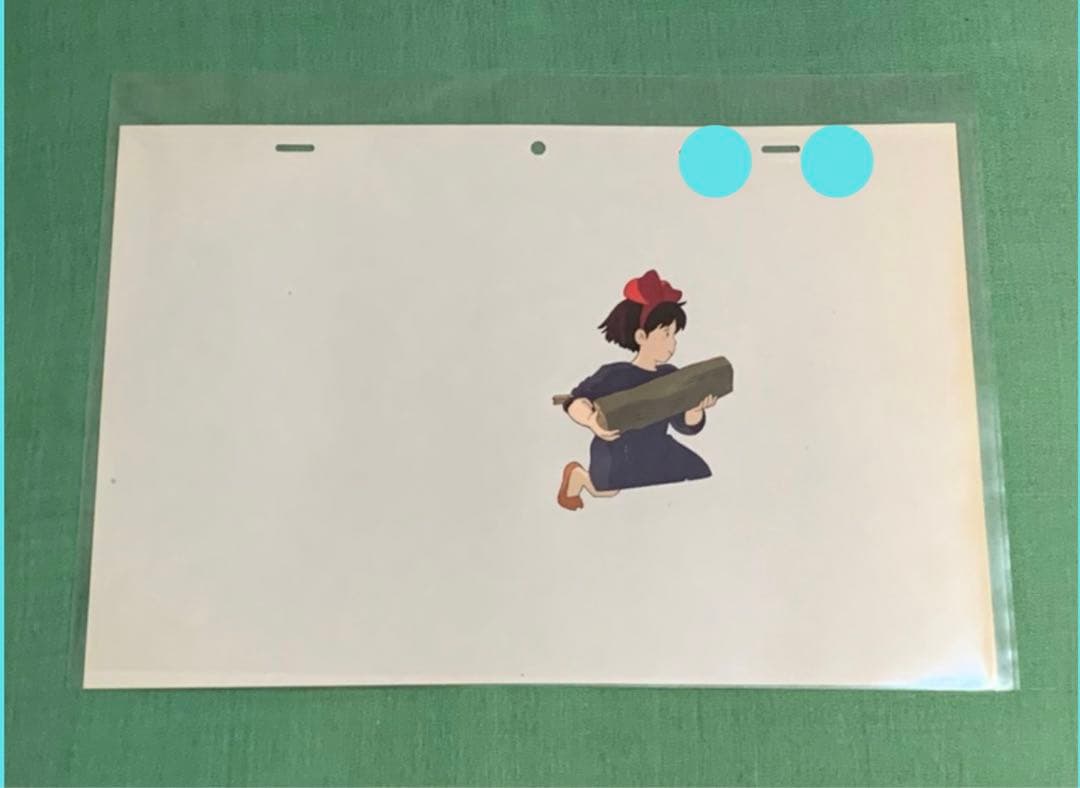 魔女の宅急便　セル画　スタジオジブリ　キキ　宮崎駿　イラスト　原画　レア　希少