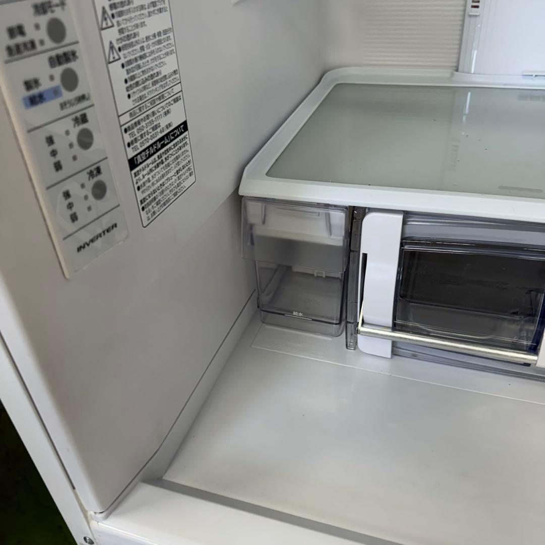 318 日立　大型冷蔵庫　300L強　小型　自動製氷　大人気モデル　右開き