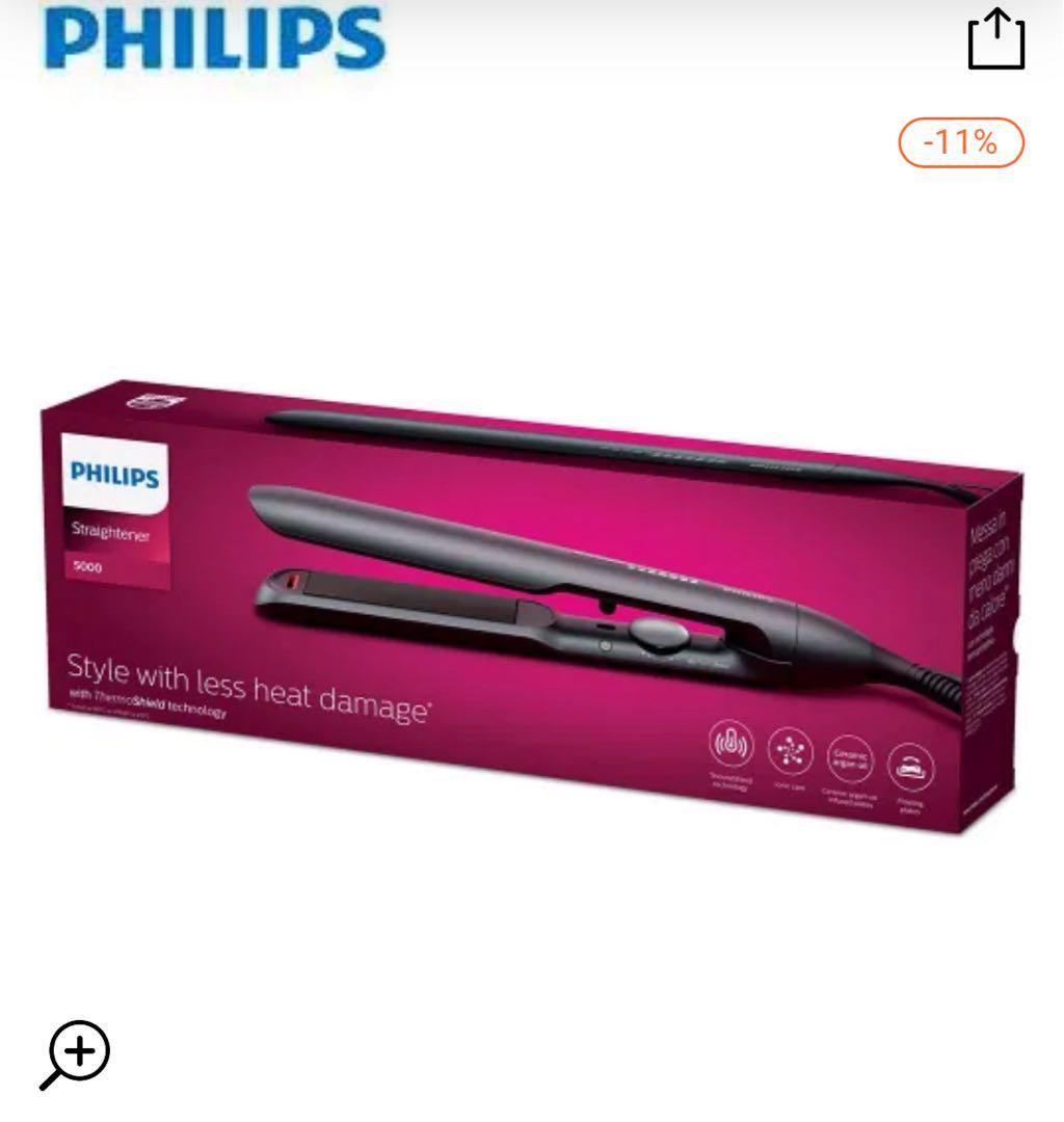 PHILIPS ストレートヘアアイロン 5000シリーズBHS510系　海外仕様
