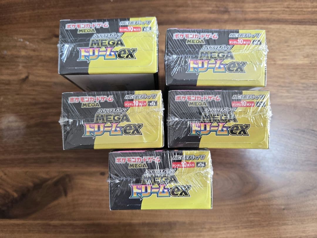ポケモンカード メガドリームex5BOX