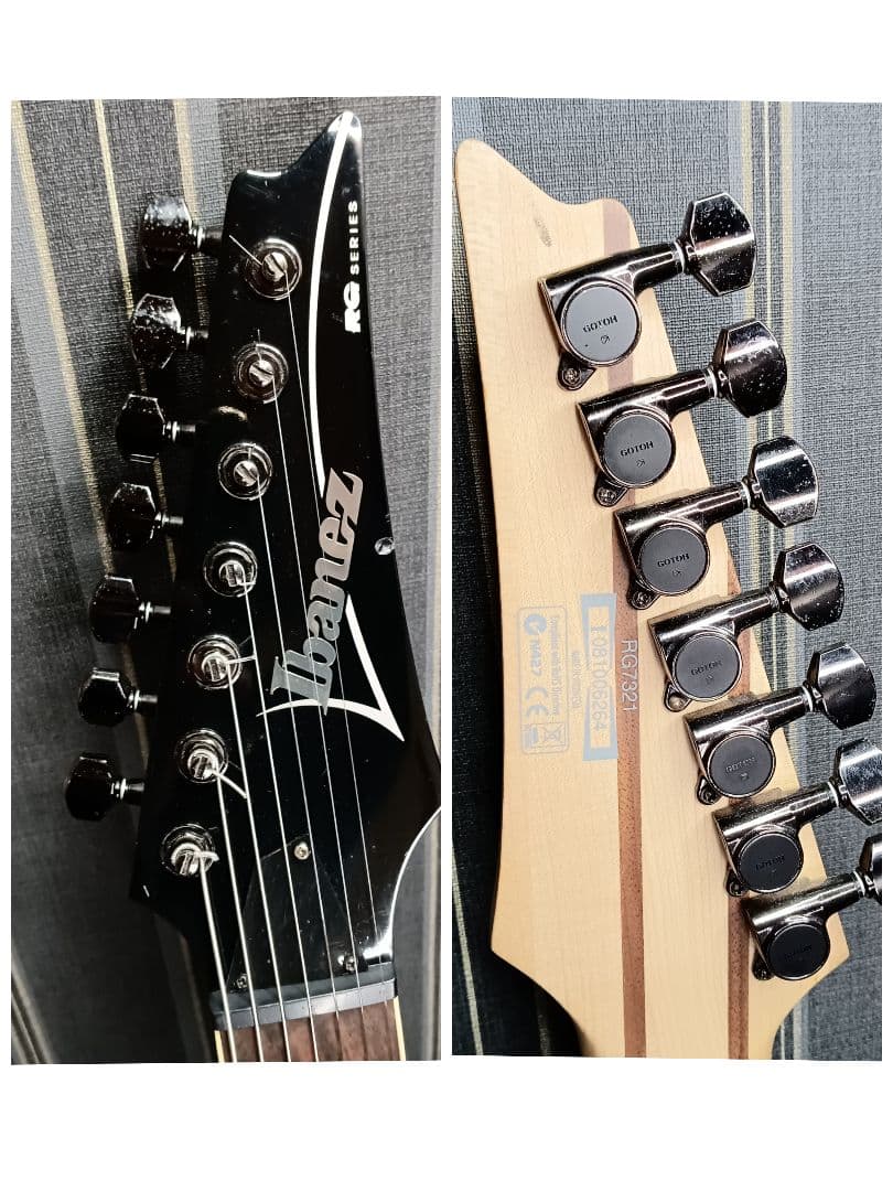Ibanez RG7321 7弦ギター アイバニーズ セイモアダンカン PU