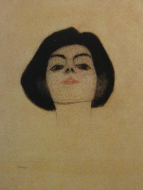 Egon Schiele、エゴン・シーレ【MADCHENKOPF】