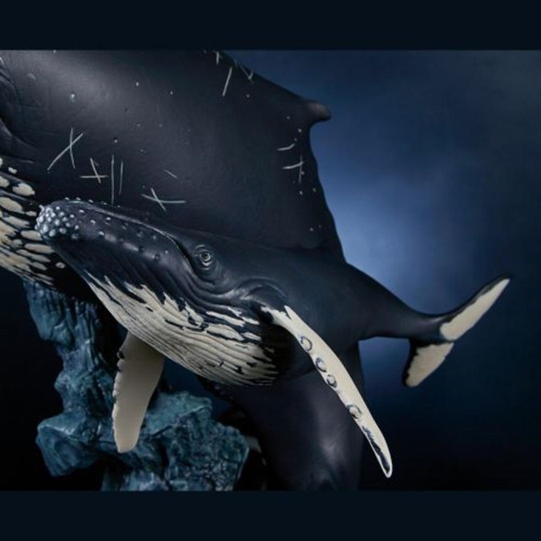 【海洋堂】NATURE TALES ザトウクジラ親子☆松村しのぶ