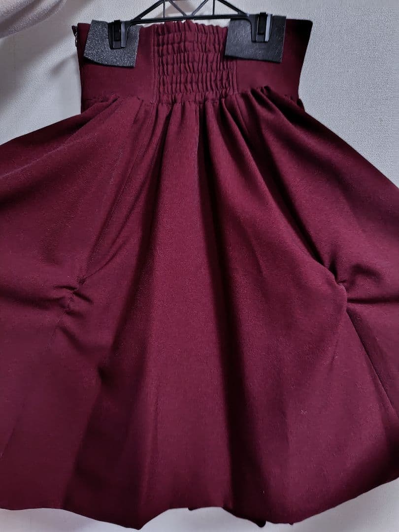 NO.S PROJECT 二次元と運命が交差するスカート ボルドー Lサイズ