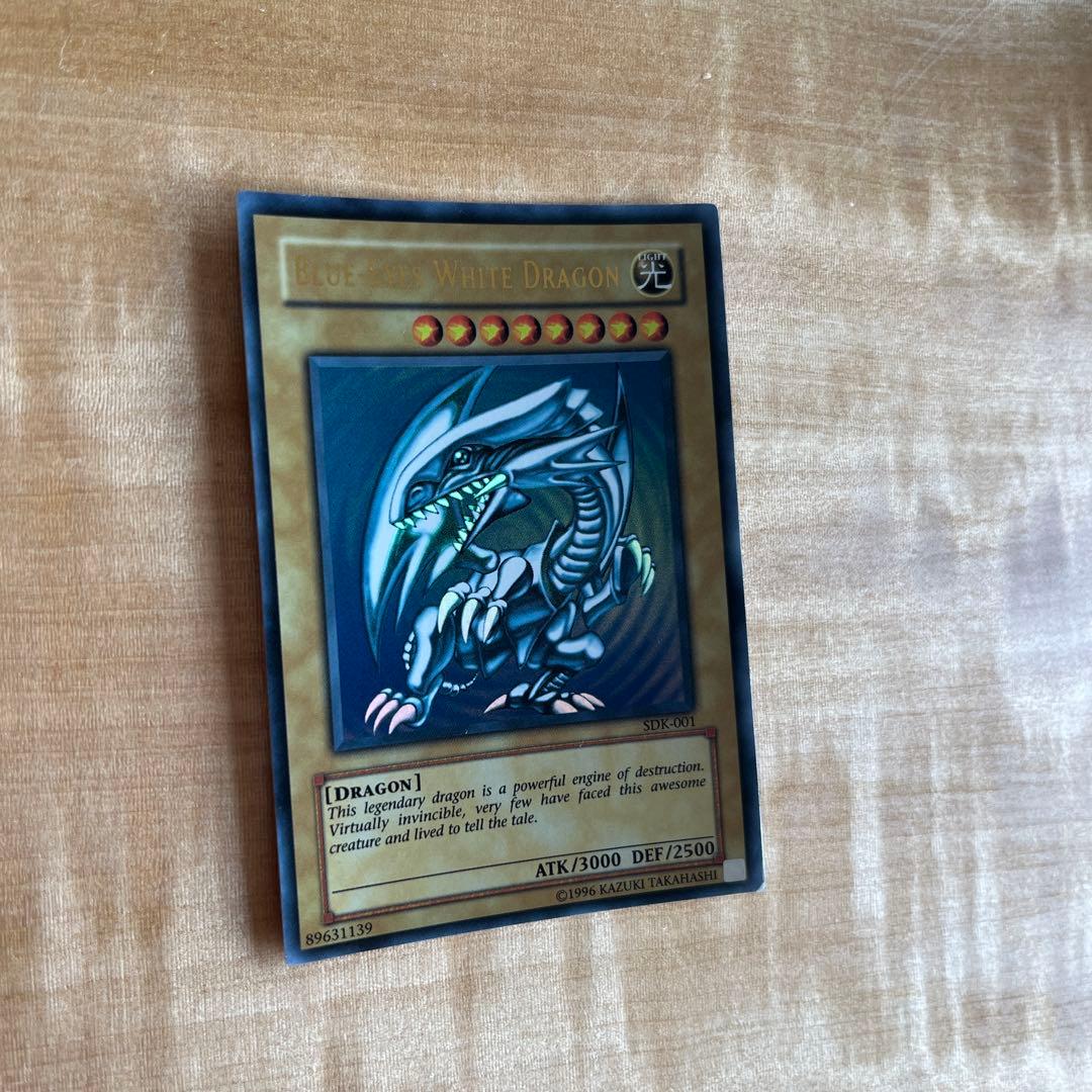 【超希少】blue-eyes white dragon青眼の白龍　遊戯王 北米版