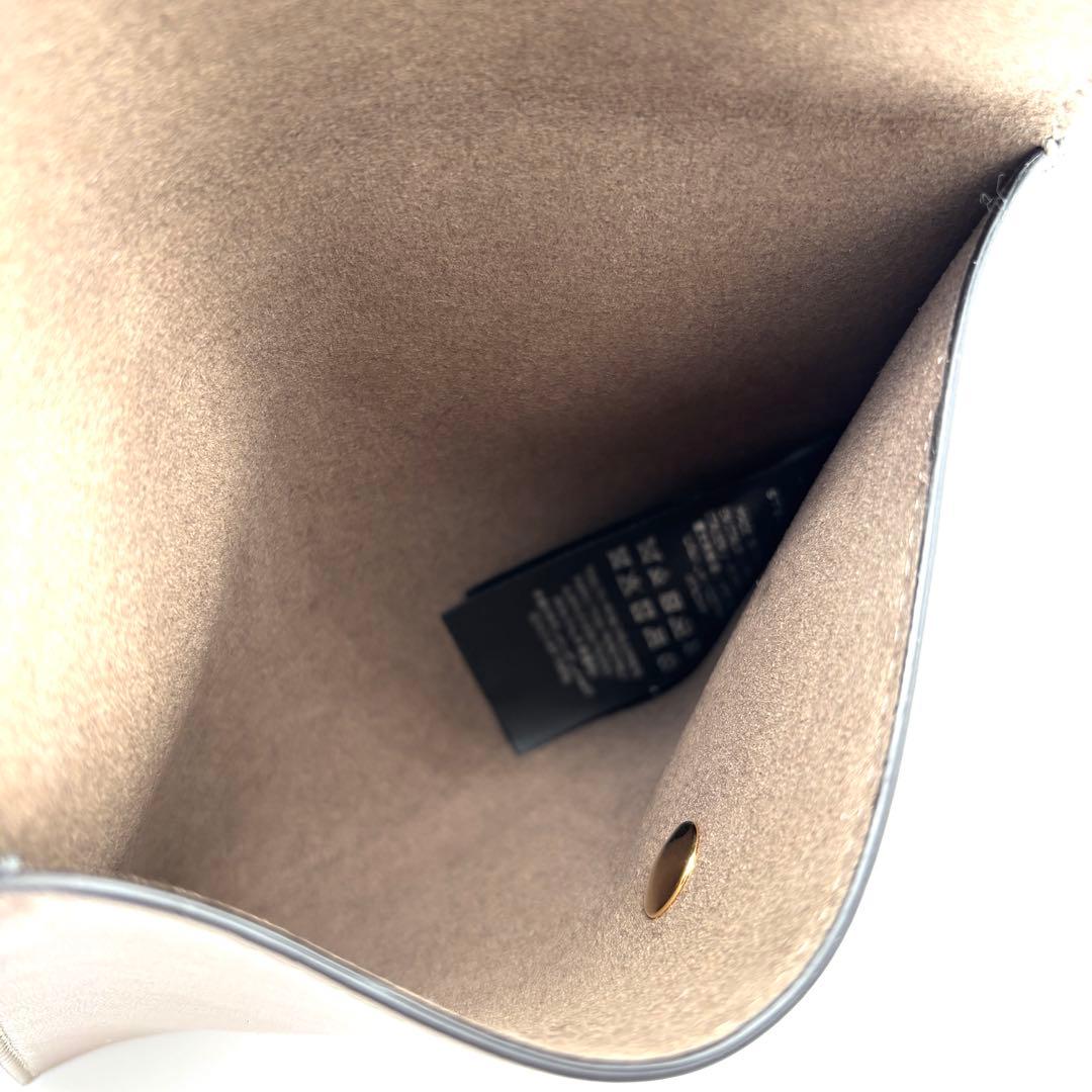 極美品 ステラマッカートニー 2way バッグ A4可 パンチング グレージュ