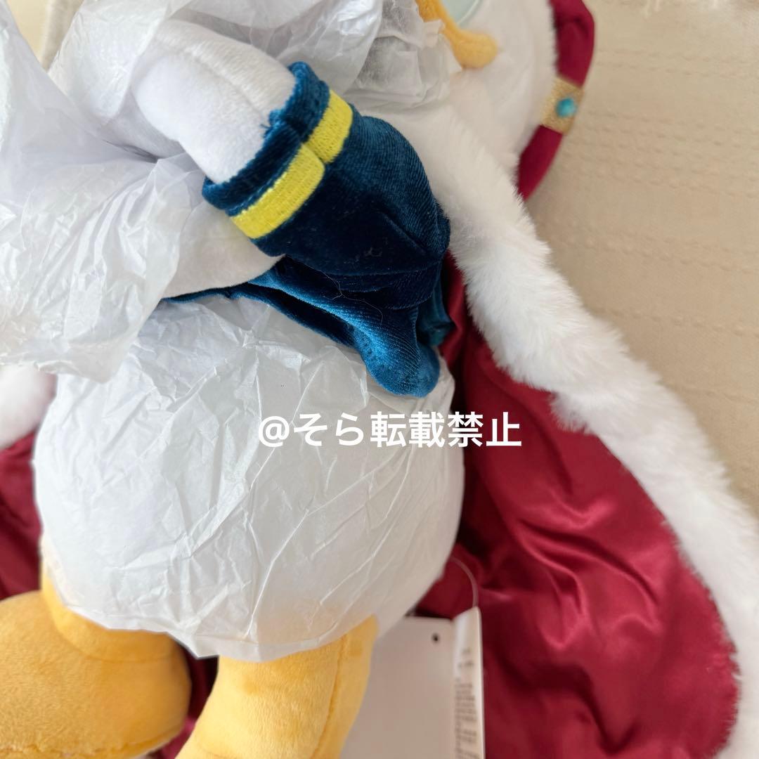【日本正規品】ドナルド 王冠 ぬいぐるみ 誕生日 王様 バースデー