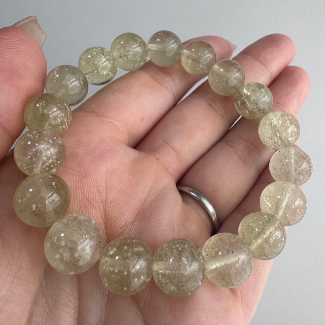 一点物　天然石　リビアングラス　⚠︎サイズup不可商品 鑑定書つき