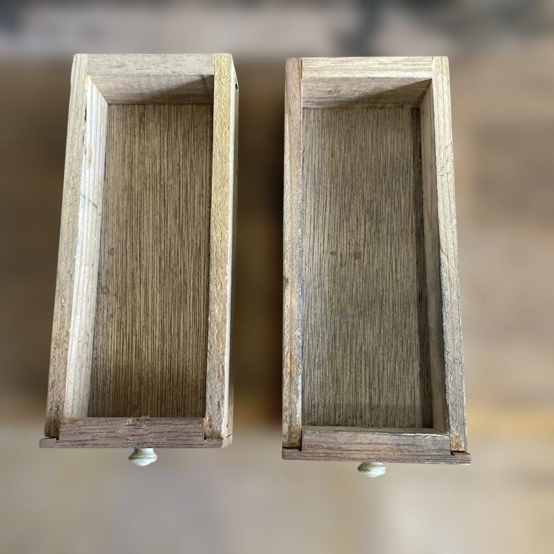 T1【送料込み】活版印刷所から出た木のタンス【古道具】【活版印刷】