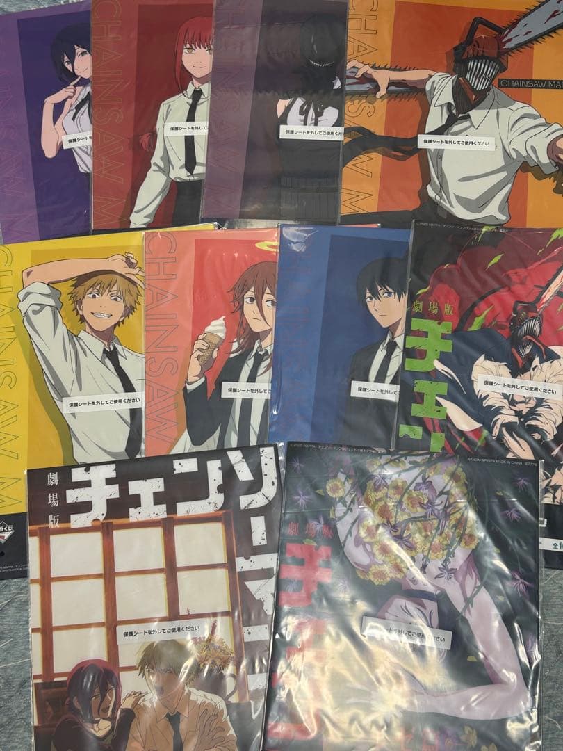 チェンソーマン　一番くじ　フルコンプセット　37種　特典ポップ付き