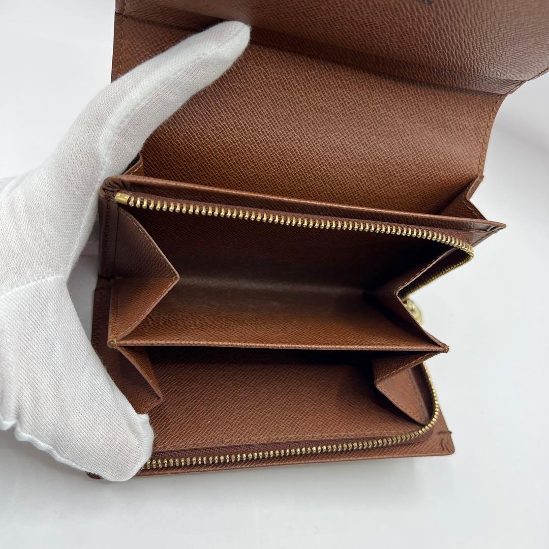 【極美品】ルイヴィトン ポルトモネビエ トレゾール 二つ折り財布 モノグラム