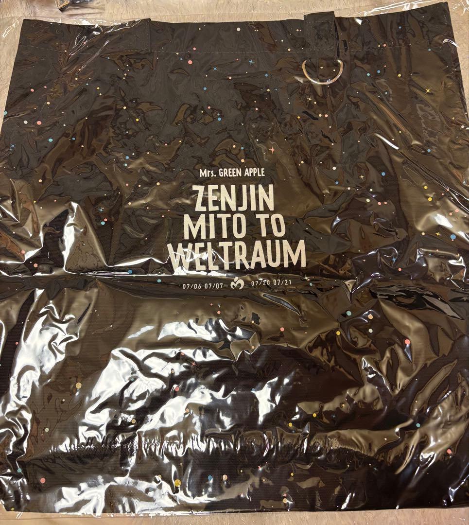 Mrs. GREEN APPLE ゼンジン未到とヴェルトラウム トートバッグ